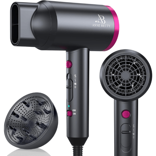 ANNE BETTY Hair Dryer with Diffuser